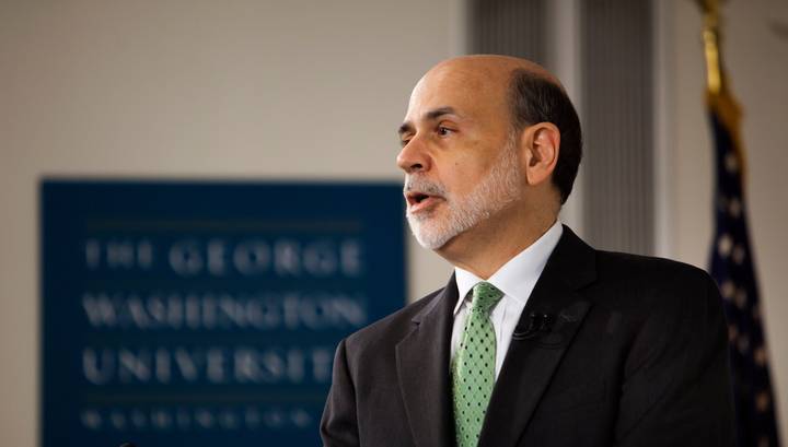 Экс-глава ФРС Бернанке не ожидает быстрого восстановления экономики после пандемии