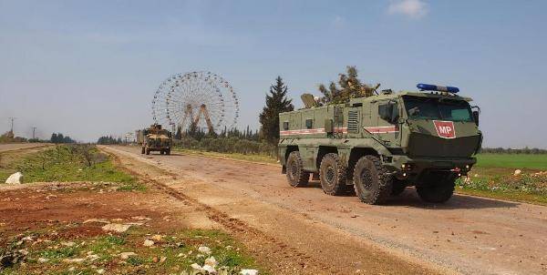 Россия и Турция провели третье совместное патрулирование в сирийском Идлибе