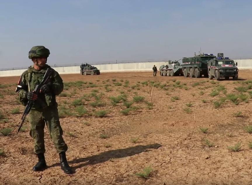 Военные России и Турции провели третье совместное патрулирование в Идлибе