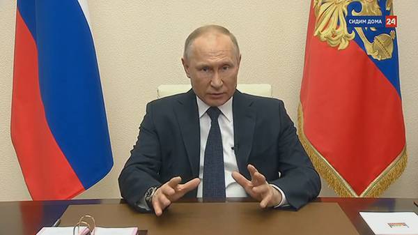 Путин выступит с новым обращением к россиянам и властям