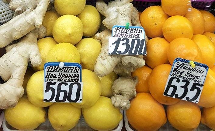 bne IntelliNews (Германия): из-за коронавируса в России взлетели цены на имбирь и лимоны