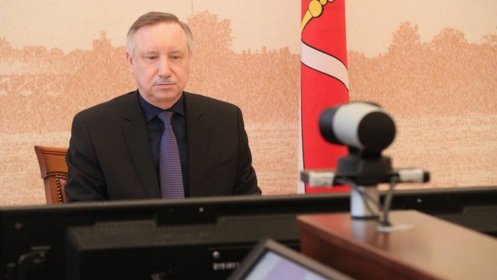 Беглов доложил Путину о принятых мерах в борьбе с коронавирусом в Петербурге