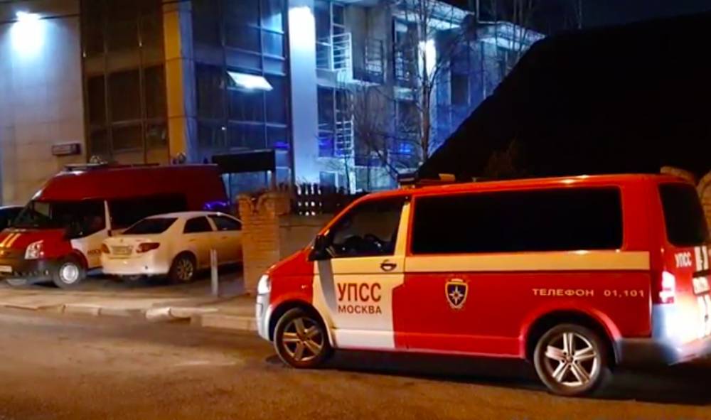 Названа предварительная причина пожара в частном пансионате в Москве