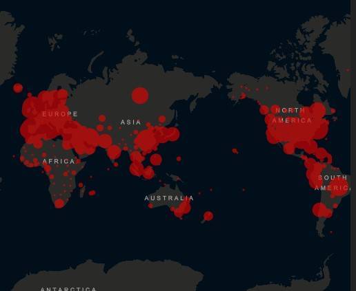 Опубликованы последние данные по заболевшим коронавирусом в мире