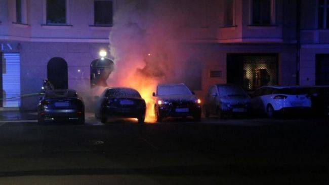 В Берлине сожжена машина «Альтернативы для Германии» — третья за месяц