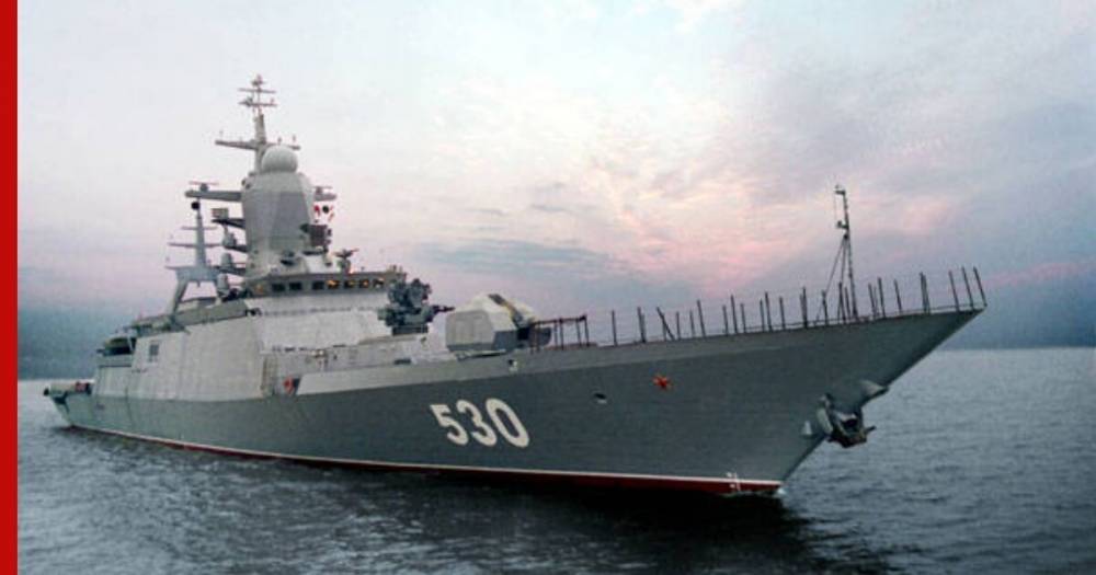 Балтийский флот показал на видео стрельбы корветов «Стерегущий» и «Стойкий»