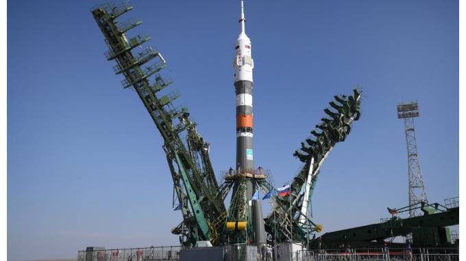 Ракета "Союз-2.1а" с пилотируемым кораблем "Союз МС-16" стартовала с космодрома "Байконур"
