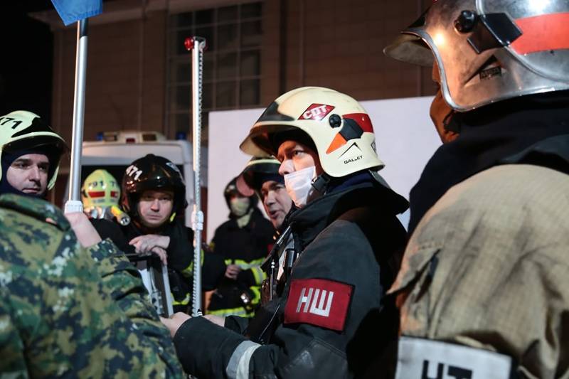 Названы версии пожара в частном доме престарелых в Москве