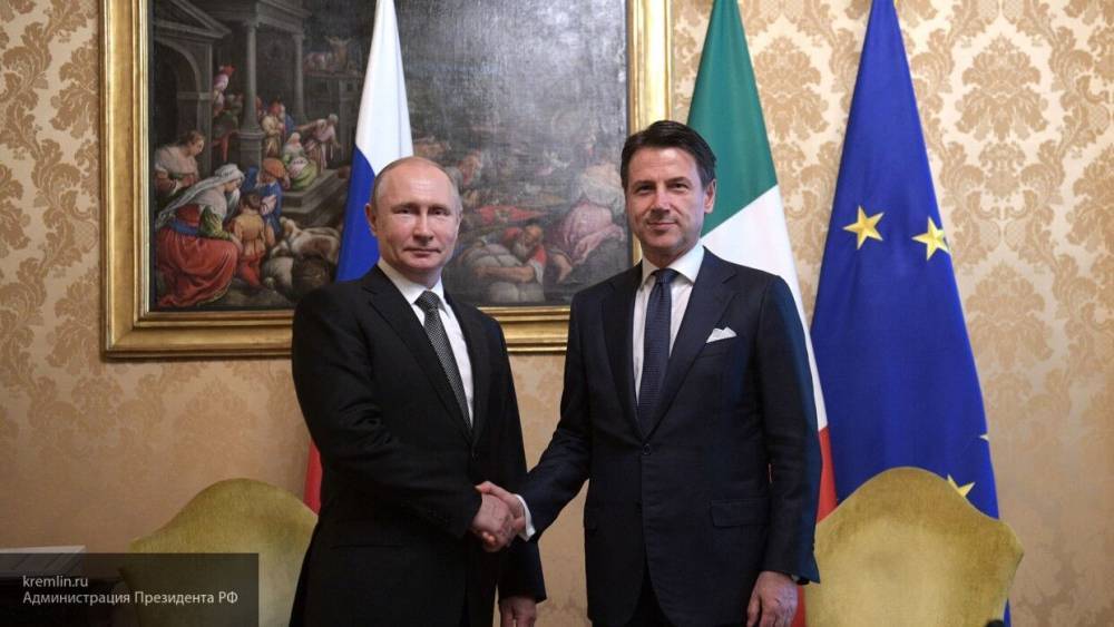 Премьер-министр Италии не допускает корыстного умысла в помощи России