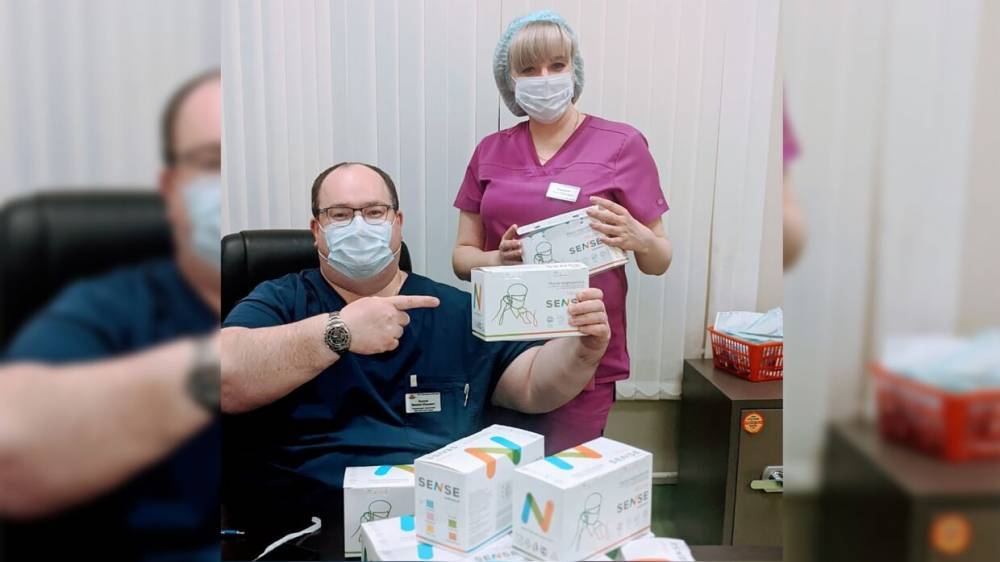 «Цветочный ряд» подарил российским больницам более 15 тысяч медицинских масок