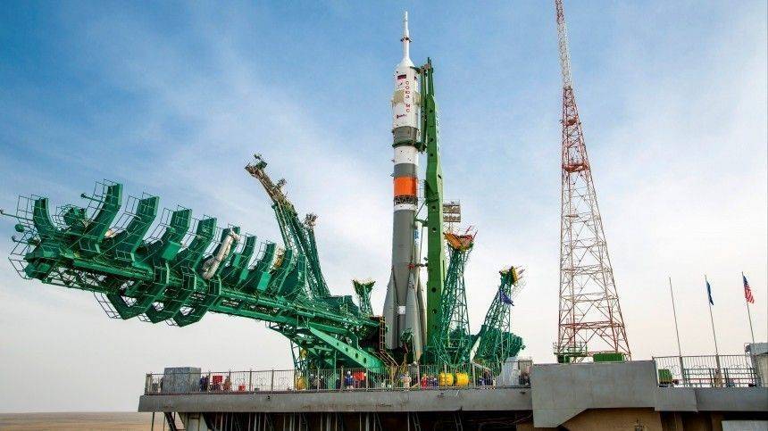 Видео: Ракета «Союз-2.1а» с новым экипажем МКС стартовала с Байконура