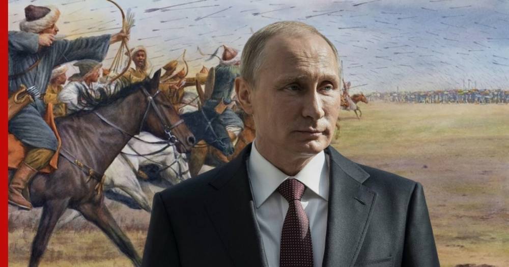Песков рассказал, откуда в речи Путина появились слова о печенегах