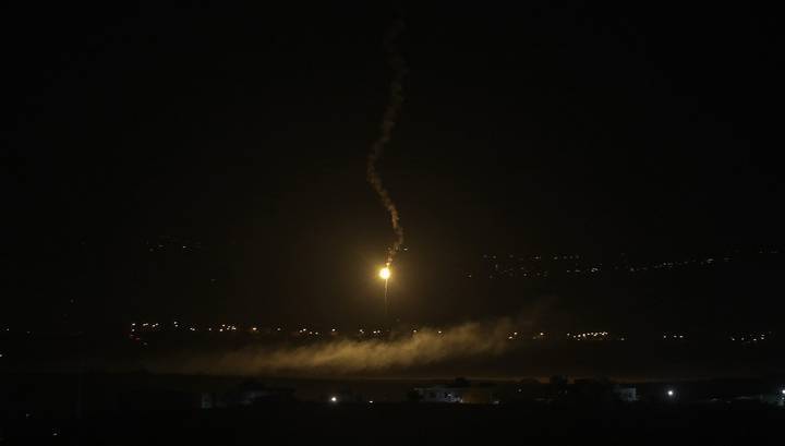 Израильские вертолеты атаковали территорию Сирии