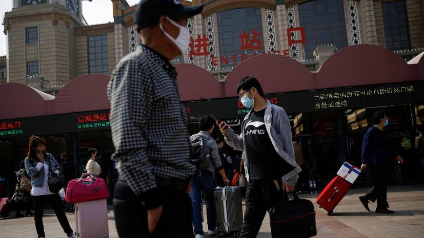 В Китае за сутки выявили 12 случаев заражения коронавирусом