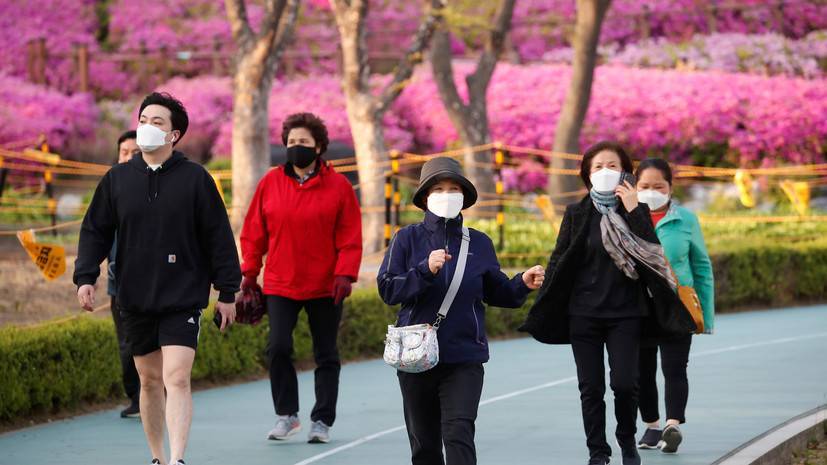 В Южной Корее за сутки выявлено девять случаев заражения коронавирусом