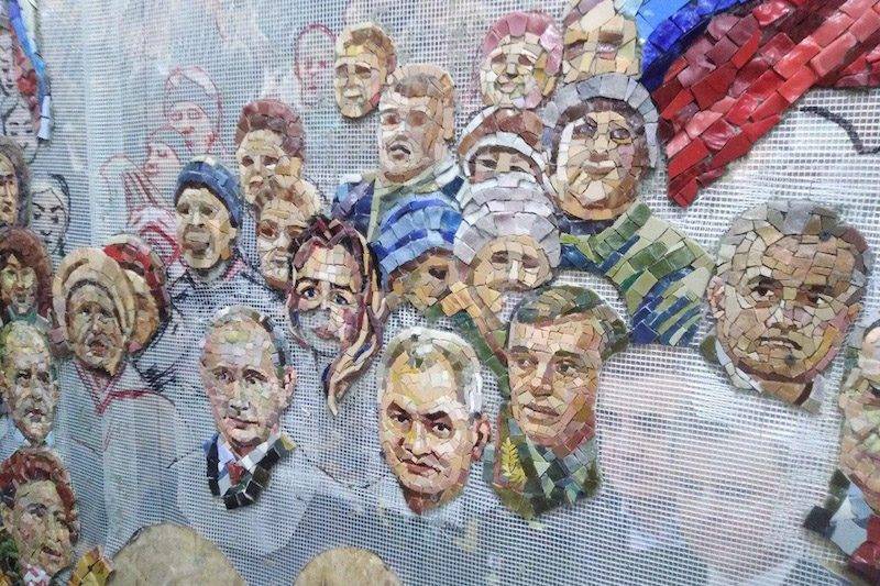Из храма Вооруженных сил убрали мозаику с изображением президента