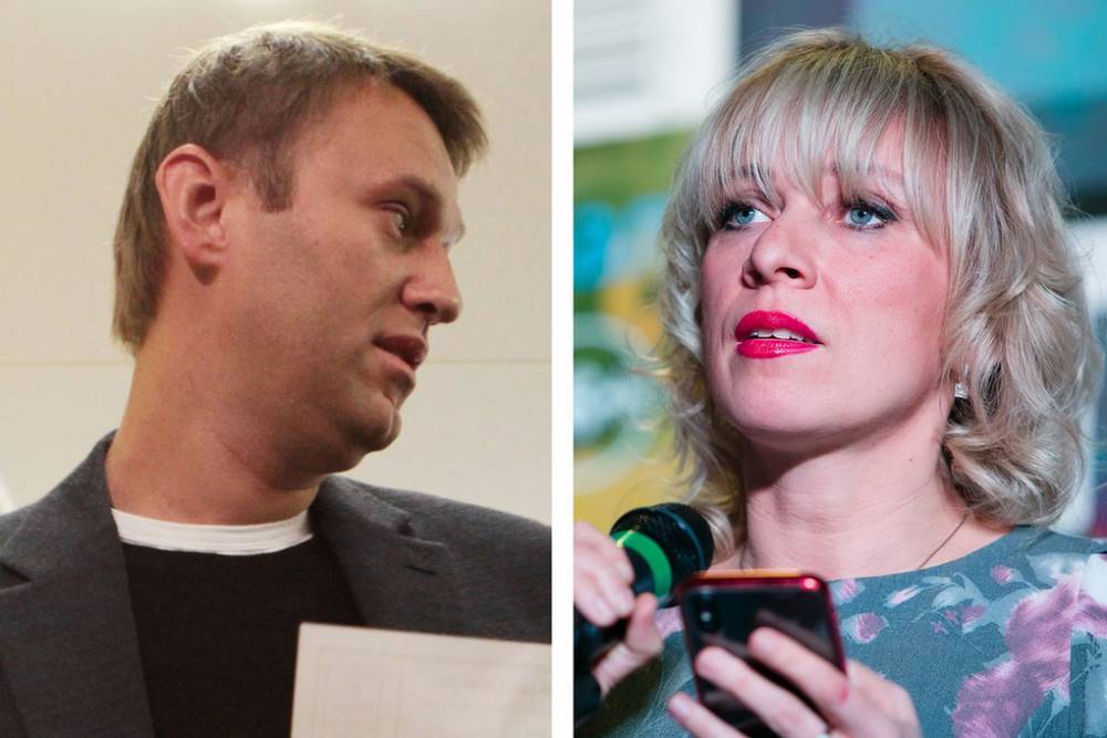 Отказ Захаровой от дебатов вызвал у Навального чувство стыда за МИД
