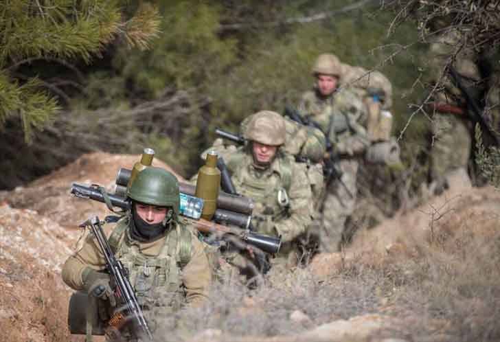 Охота турецкого спецназа на диверсионную группу курдов
