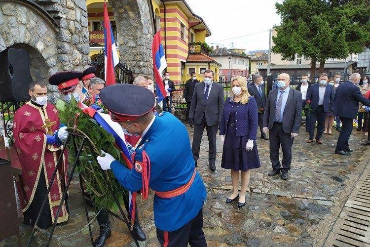 Боснийские сербы почтили память убитых и изгнанных из Хорватии