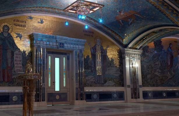В РПЦ сообщили, что мозаика с Путиным для храма Минобороны будет переделана