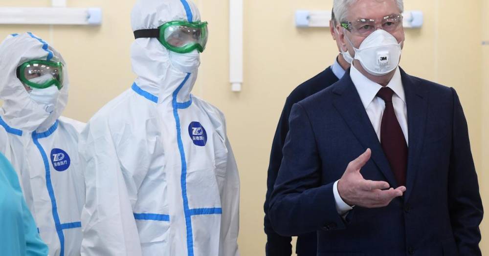Собянин надеется, что Москва избежит пика заражений коронавирусом