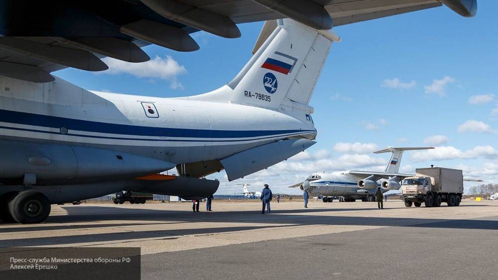 Третья колонна с российскими военными вернется из Италии в РФ 10 мая
