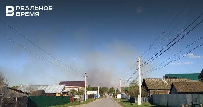 Власти Удмуртии отчитались о локализации пожара в Пугачево