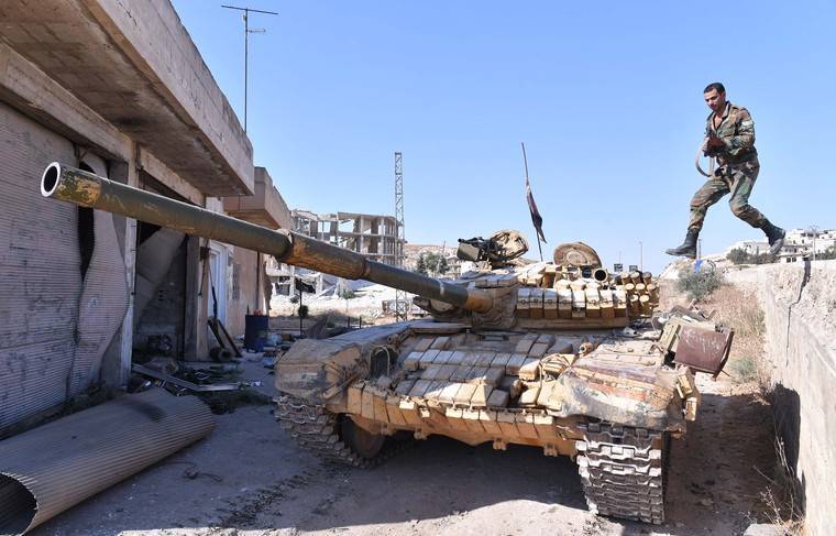 Боевики напали на сирийский войска в провинции Хама