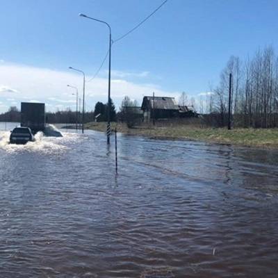 Режим ЧС введен в Шенкурском районе Архангельской области из-за подтоплений