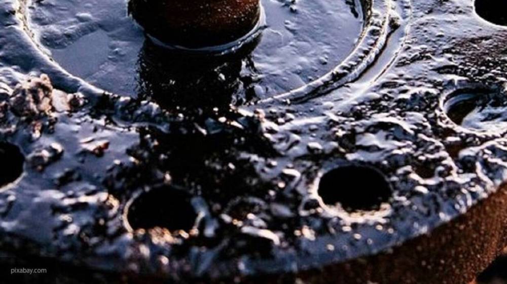 Очевидцы из Сыктывкара обнаружили на земле странную жидкость, похожую на нефть