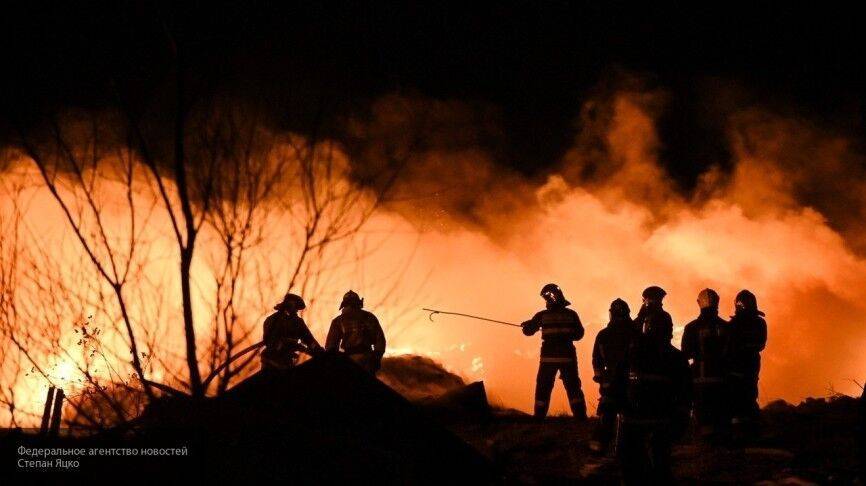 Частный хоспис загорелся в подмосковном Красногорске
