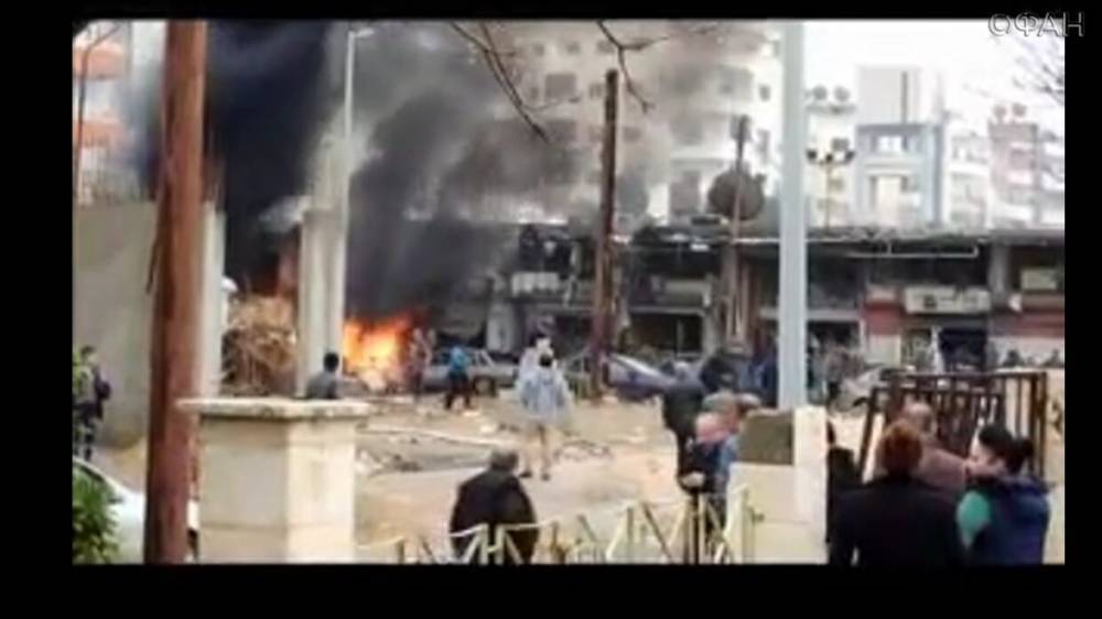 Взрыв прогремел на рынке города в провинции Алеппо, есть жертвы