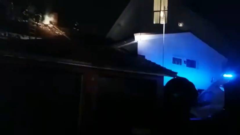 В результате пожара в красногорском хосписе погибли девять человек — видео