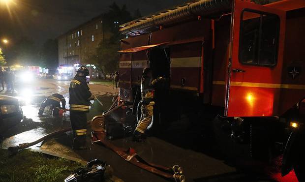 В Красногорске произошел пожар в частном хосписе. Погибли девять человек