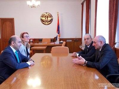 Президент Арцаха принял лидера партии «Светлая Армения»