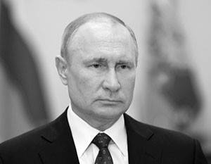 Путин поручил правительству представить план восстановления экономики