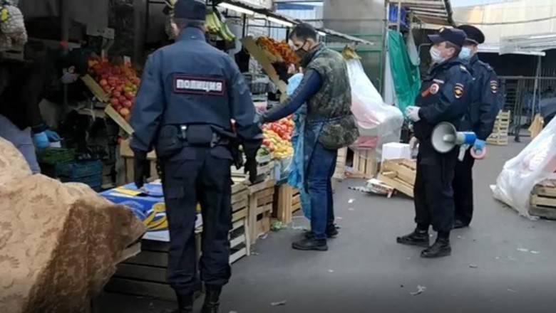 Полиция задержала бизнесмена, устроившего давку за бесплатной едой в Санкт-Петербурге