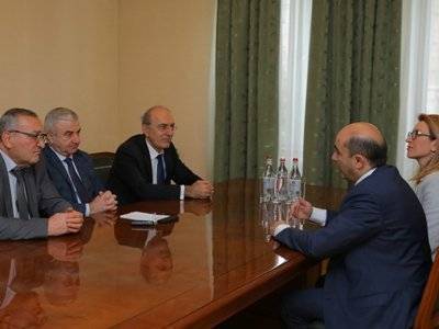 Председатель НС Арцаха принял руководителя фракции «Светлая Армения»