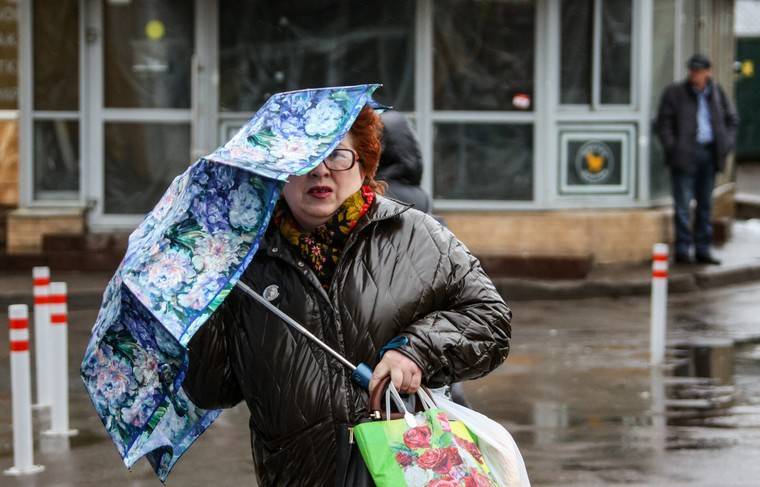 Сильный порывистый ветер ожидается в Москве