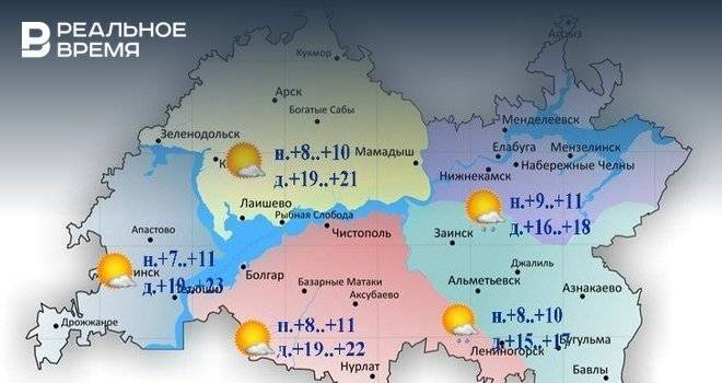 Синоптики Татарстана прогнозируют туман и до +23°С