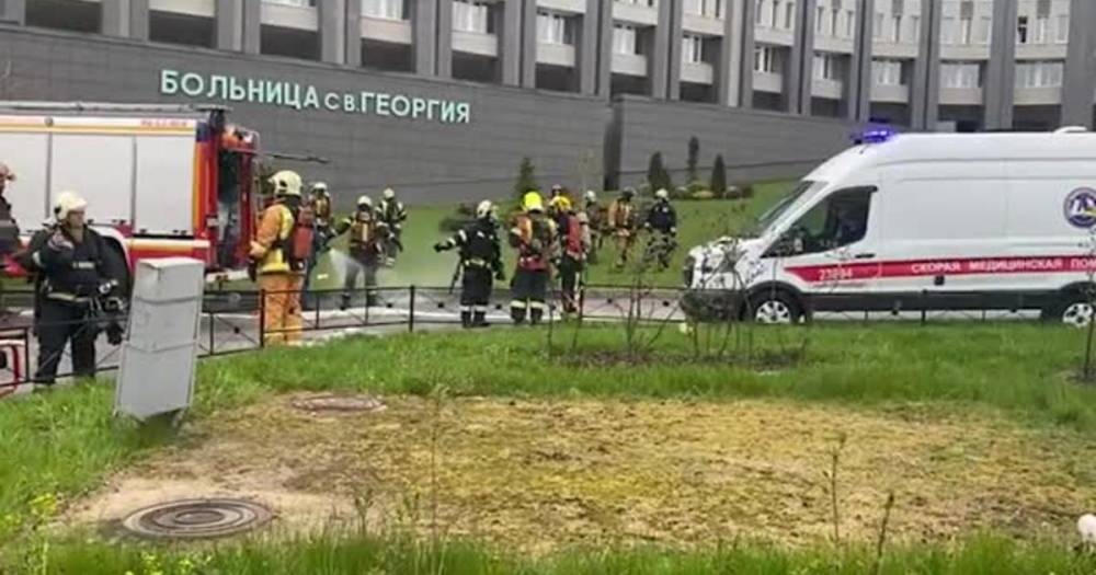 Прокуратура начала проверку после пожара в больнице Петербурга