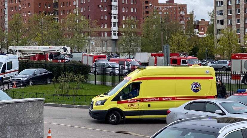 СК возбудил дело после пожара в больнице в Петербурге