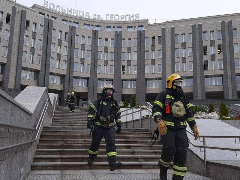 В Петербурге при пожаре в больнице погибли пятеро пациентов с коронавирусом