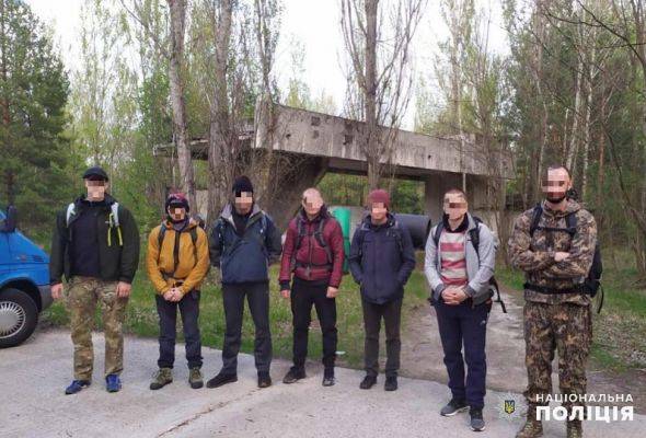 Полиция Украины задержала в зоне ЧАЭС 16 туристов-сталкеров