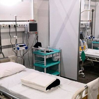 Временный стационар в «Крокус Экспо» в первые день работы примет 40 пациентов