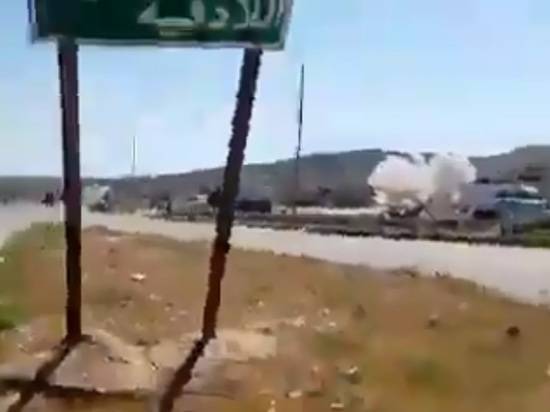 На маршруте российско-турецкого патруля в Сирии произошел взрыв