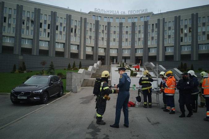 Опубликован список погибших при пожаре в больнице в Санкт-Петербурге