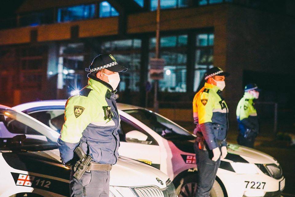 Полиция оштрафовала 87 человек за нарушение режима ЧП в Грузии