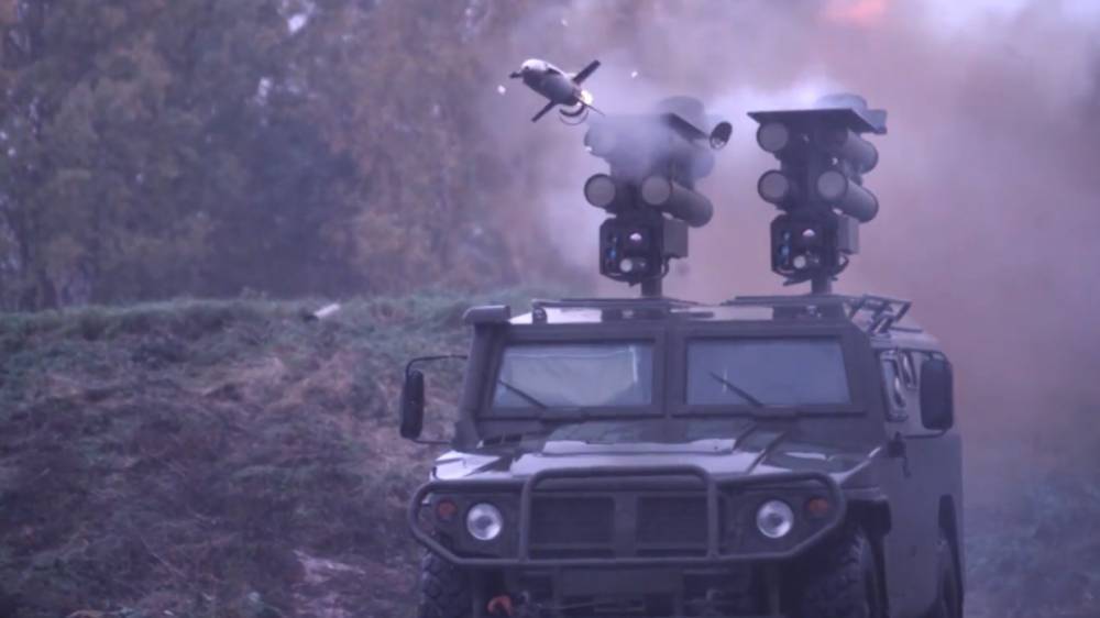 Видео уничтожения танков ракетами российской системы «Корнет» появилось в Сети