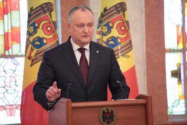 Додон: Молдавии важно сохранить правительство, но есть и другие сценарии